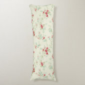 Coussins Longs Fleurs chics Shabby (Devant (Vertical))