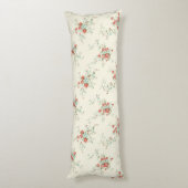 Coussins Longs Fleurs chics Shabby (Dos (Vertical))