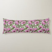 Coussins Longs Fleurs Cosmos roses (Devant)