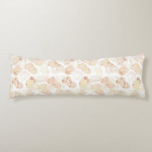 Coussins Longs Fleurs côtières décolorées par le soleil - Aquarel