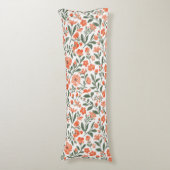 Coussins Longs Fleurs de grâce chuchotantes (Devant (Vertical))