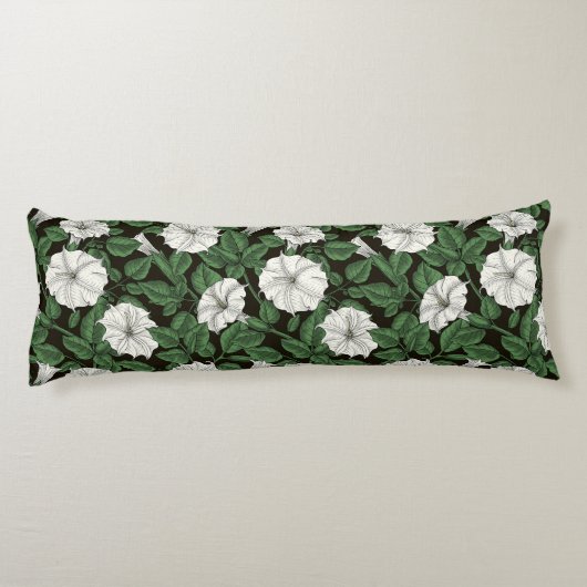 Coussins Longs Fleurs de lune 2 (Dos)