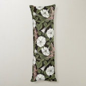 Coussins Longs Fleurs de lune et sphinx Mois (Dos (Vertical))