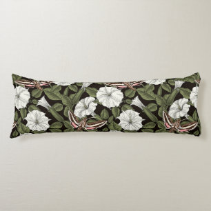 Coussins Longs Fleurs de lune et sphinx Mois