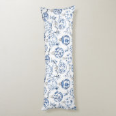Coussins Longs Fleurs de Noël chic Poinsettia rose (Dos (Vertical))
