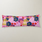 Coussins Longs Fleurs de printemps (Dos)