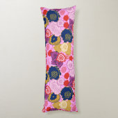 Coussins Longs Fleurs de printemps (Dos (Vertical))