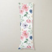 Coussins Longs Fleurs de printemps et Motif Feuille (Devant (Vertical))
