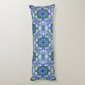 Coussins Longs Fleurs de robots..... (Dos (Vertical))