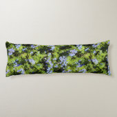 Coussins Longs fleurs de romarin vertes (Dos)