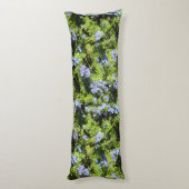 Coussins Longs fleurs de romarin vertes (Dos (Vertical))