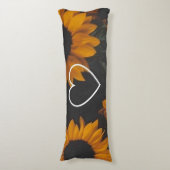 Coussins Longs Fleurs de soleil (Devant (Vertical))