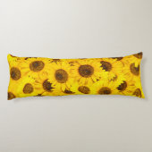 Coussins Longs Fleurs de soleil (Dos)