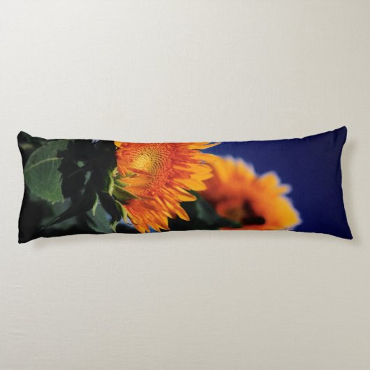 Coussins Longs Fleurs de soleil (Dos)
