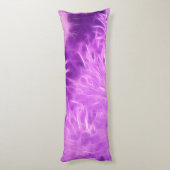 Coussins Longs Fleurs de teintes violettes transformées (Dos (Vertical))