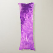 Coussins Longs Fleurs de teintes violettes transformées (devant Vertical)