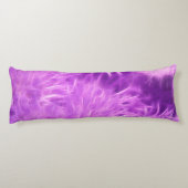 Coussins Longs Fleurs de teintes violettes transformées (Dos)