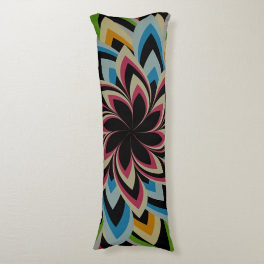 COUSSINS LONGS FLEURS D'ESCALIERS COLORÉES (Devant (Vertical))