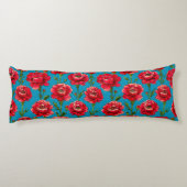 Coussins Longs Fleurs d'oeillet (Dos)