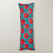 Coussins Longs Fleurs d'oeillet (Dos (Vertical))