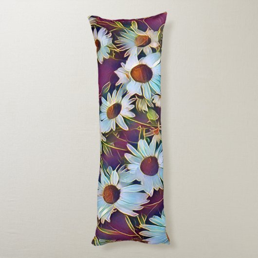 COUSSINS LONGS FLEURS DU JOUR (Dos (Vertical))