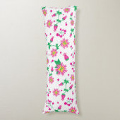 Coussins Longs Fleurs et baies (devant Vertical)