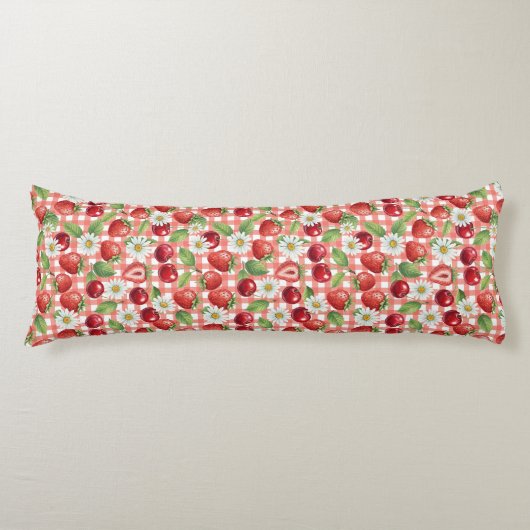 Coussins Longs Fleurs et Fruits (Devant)