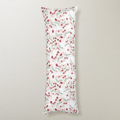 Coussins Longs Fleurs Jetant Des Oreillers (Dos (Vertical))