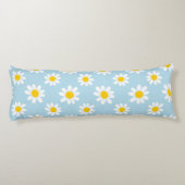 Coussins Longs Fleurs marguerites (Dos)