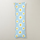 Coussins Longs Fleurs marguerites (Dos (Vertical))