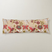 Coussins Longs Fleurs motifs florales sans soudure, oiseaux, papi (Dos)
