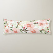 Coussins Longs Fleurs roses (Devant)