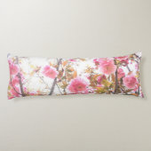 Coussins Longs Fleurs roses Cherry Blossom motifs floraux Cadeau (Dos)
