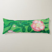 Coussins Longs Fleurs roses sauvages (Devant)