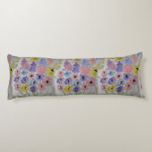 Coussins Longs Fleurs sauvages d'été (Dos)