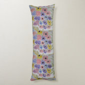 Coussins Longs Fleurs sauvages d'été (Dos (Vertical))