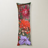 Coussins Longs Fleurs Sauvages Natives Australiennes (Dos (Vertical))