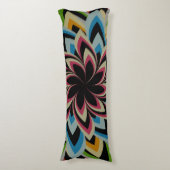 COUSSINS LONGS FLEURS TOURBILLON COLORÉES (Devant (Vertical))