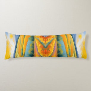 Coussins Longs "Fleurs Tranquilles" Paysage étendu Provence