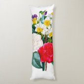 Coussins Longs Fleurs vintages (Dos (Vertical))