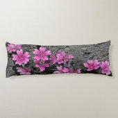 Coussins Longs Fleurs violettes (Dos)