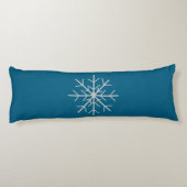 Coussins Longs Flocon de neige (Dos)