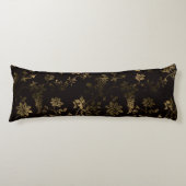 Coussins Longs Floral d'or (Devant)