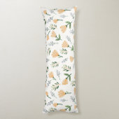 Coussins Longs Floral Jaune nordique (Dos (Vertical))