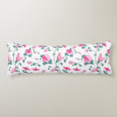 Coussins Longs floral pillow, flower print pillow, decorative (Devant)