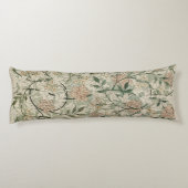 Coussins Longs Floral William Morris Motif Medway. (Dos)