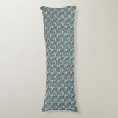 Coussins Longs Florales d'Hiver (Devant (Vertical))