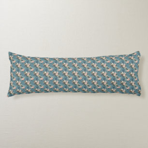 Coussins Longs Florales d'Hiver