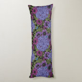 Coussins Longs Floraux de jardin gras (Dos (Vertical))