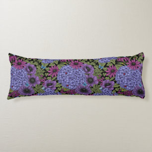 Coussins Longs Floraux de jardin gras
